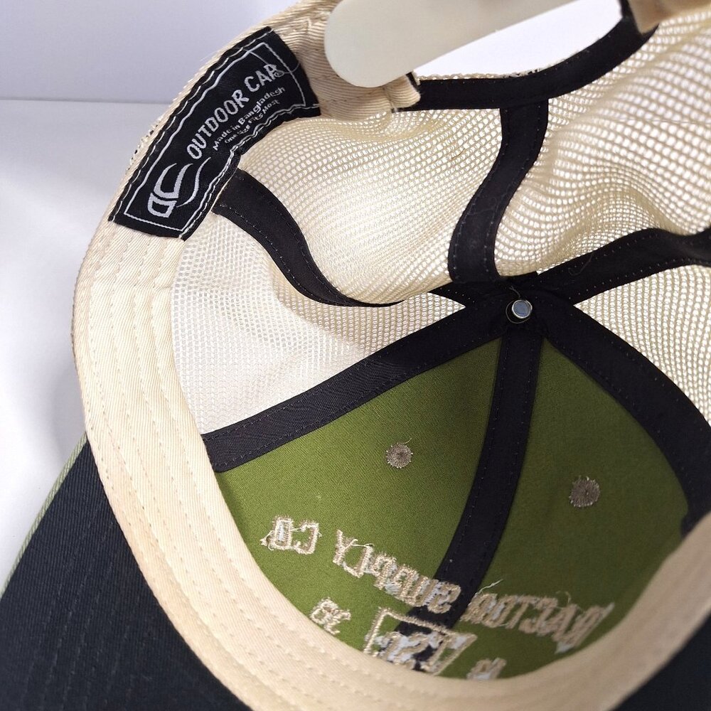 Olive Green Tractor Supply Mesh Trucker Hat Adjustable Snapback Baseball Cap - Picture 10 of 10